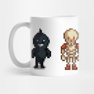 Stardew Valley Monsters: Shadow Brute, Skeleton, Shadow Shaman, Mummy Mug